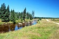 Wielka Izera meadows and river