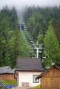 Wielka Krokiew ski jumping arena in Zakopane Royalty Free Stock Photo