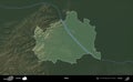 Wien highlighted, Austria. Physical Royalty Free Stock Photo