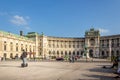 Statue of Prince Eugene against Neue burg