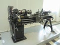 26.05.2018, Wien,Austria: Old and powerful industrial metalworking lathe machine in museum