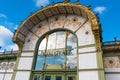 Otto Wagner Pavilion in Vienna Royalty Free Stock Photo