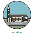 Wiener Neustadt. Cities and towns in Austria