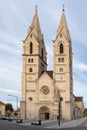 Wiener Neustadt Dome Cathedral during summer Royalty Free Stock Photo