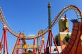 Wiener Prater Amusement Park, Vienna, Austria Royalty Free Stock Photo