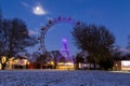 Wiener Riesenrad in the Winter