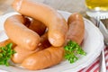 Wiener sausages Royalty Free Stock Photo