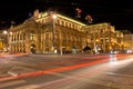 Wiener Staatsoper at night