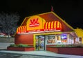 Wienerschnitzel Fast Foot Restaurant and Sign