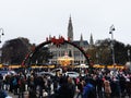 wienna rathaus at christmas