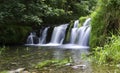 Wier over The Tufa Dam, Lathkill Dale Royalty Free Stock Photo