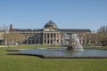 Wiesbaden Casino with fountain Royalty Free Stock Photo