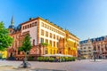 Wiesbaden City Palace Stadtschloss or New Town Hall Rathaus neo-classical style building Royalty Free Stock Photo