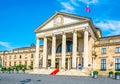 WIESBADEN, GERMANY, AUGUST 17, 2018: View of the Kurhaus in Wiesbaden, Germany Royalty Free Stock Photo