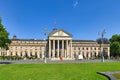 Wiesbaden, Germany - Convention center called `Kurhaus` in public park on sunny day Royalty Free Stock Photo