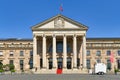 Wiesbaden, Germany - Main entrance of convention center called Kurhaus Royalty Free Stock Photo