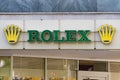 ROLEX Logo on facade