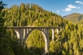 Wiesen viaduct in Switzerland Royalty Free Stock Photo