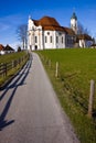 Wieskirche sancturary Royalty Free Stock Photo