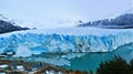 Argentine,the Perito Moreno glacier Royalty Free Stock Photo