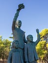 Wife of the Seafarer, Bronze Statue, Galaxidi, Greece