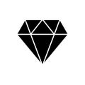 Diamond vector icon Royalty Free Stock Photo