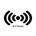 Wifi hotspot Royalty Free Stock Photo