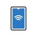 Wifi glyph color icon
