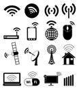 WiFi Icons Set Royalty Free Stock Photo