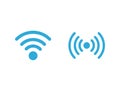 Wifi Icons, Wireless, Antenna Icon - Solid Color Royalty Free Stock Photo
