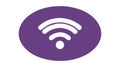 WiFi Network Connection Icon for Wireless Internet Access, vector design Generative AI Royalty Free Stock Photo