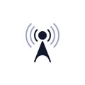 Wifi network level flat icon