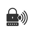 Wifi Password Icon Royalty Free Stock Photo