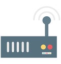Wifi Router isolated vector icon which can be easily edit or modified Royalty Free Stock Photo