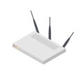 Wifi router isometric 3D icon