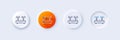 Wifi router line icon. Computer component sign. Internet symbol. Line icons. Vector