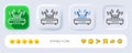 Wifi router line icon. Computer component sign. Internet symbol. Neumorphic buttons. Vector