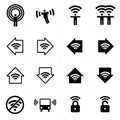 WiFi wi-fi theme icons collection