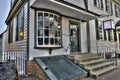 The Wig Maker`s Shop in Colonial Williamsburg, VA Royalty Free Stock Photo