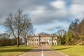 Wigan, UK, Feb 18 2021: A long exposure photograph documenting Haigh Hall, Wigan