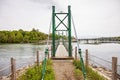 Wiggly bridge in York Maine Royalty Free Stock Photo