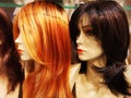 Wigs for women on dummies