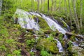 Wigwam Falls in the Blue Ridge Mountains Royalty Free Stock Photo