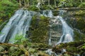 Wigwam Falls in Blue Ridge Mountains of Virginia, USA Royalty Free Stock Photo