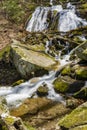 Wigwam Falls in the Blue Ridge Mountains of Virginia, USA Royalty Free Stock Photo