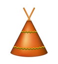 Wigwam, Indian teepee