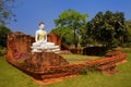 The Wihan of Wat Pho Kao Ton, Sing Buri , Thailand Royalty Free Stock Photo