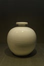 wihite-glazed bottle qing dynasty china