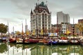 Wijnhaven port in Rotterdam Royalty Free Stock Photo