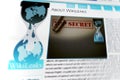 Wikileaks website Royalty Free Stock Photo